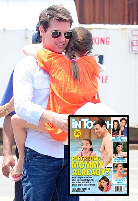 Suri Cruise Forgetting Katie Holmes Already?