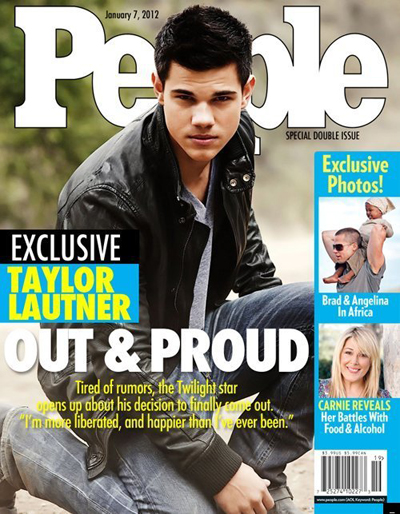 Sorry Fellas, Taylor Lautner Is Not Actually Coming Out, Despite The Fake ‘People’ Cover
