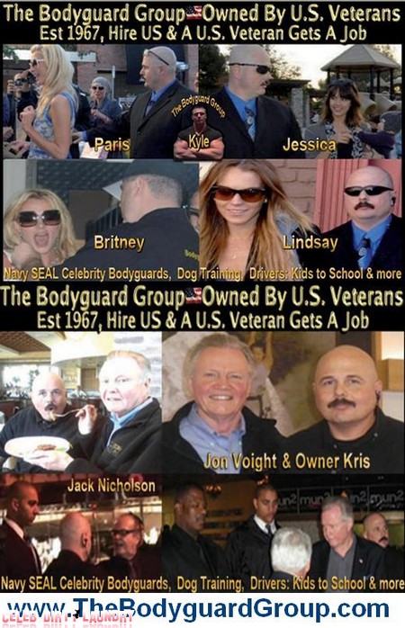 The Bodyguard Movie remake with The Navy SEAL Bodyguard Group (Video)