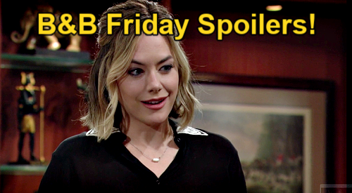 The Bold and the Beautiful Friday, May 31 Spoilers: Katie Panics Over Luna Daddy Drama – Steffy Not Afraid of Hope’s Threat