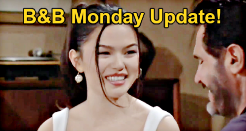 The Bold and the Beautiful Monday, June 3 Update: Bill Wants Li to Administer DNA Test, Poppy Objects
