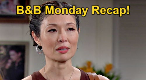 The Bold and the Beautiful Monday, September 9 Recap: Poppy Apologizes to Steffy, Hopes Luna Gets Help She Needs