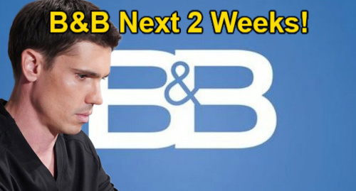 The Bold and the Beautiful Next 2 Weeks: Eric’s Gala Begins, 2 Special Guests, Donna’s Modeling Gig and a Secret Pact