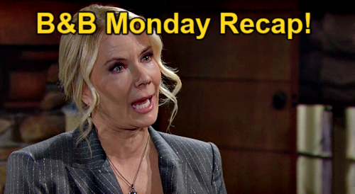 The Bold and the Beautiful Recap: Monday, January 29 – Hope’s Ring Horrifies Brooke – Poppy Says Bill Not Luna’s Dad