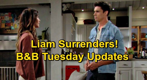 The Bold and the Beautiful Spoilers Update: Tuesday, October 20 – Liam Surrenders to Steffy’s New Romance – Zende’s Career Boost for Zoe