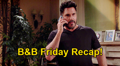 The Bold and the Beautiful Spoilers: Friday, April 9 Recap – Thomas Weeps Over Vinny’s Body – Sheik Abdul Gets Bill’s Dented Car