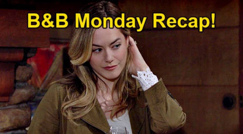 The Bold and the Beautiful Spoilers: Monday, May 2 Recap – Kelly’s Secret Phone Call Sends Liam to Steffy – Hope’s Night Ruined