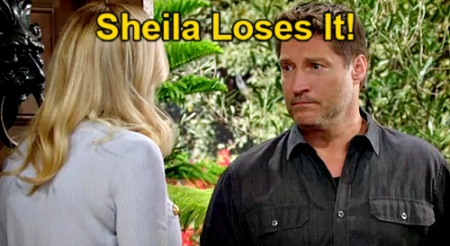 The Bold and the Beautiful Spoilers: Sheila Loses It as Deacon Comforts Brooke?