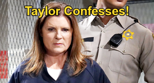 The Bold and the Beautiful Spoilers: Taylor Puts Freedom On The Line – Confesses To Shooting Bill To Keep Sheila Behind Bars?