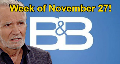 The Bold and the Beautiful Spoilers: Week of November 27 – Heartbreaking Final Wish, Love Triangle Chaos and Sheila’s Next Mess