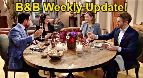 The Bold and the Beautiful Week of April 27 Update: Dollar Bill’s Thrill – Dylan’s Blast from the Past
