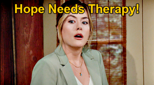 The Bold and the Beautiful: Does Hope Need Therapy More Than a Man, Finn Obsession Highlights Bigger Problem?