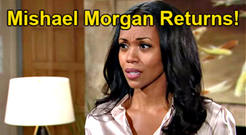 The Young and the Restless’ Mishael Morgan Returns to Y&R – Amanda Sinclair Is Back