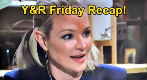 The Young and the Restless Recap: Friday, April 7 – Chance Asks Sharon on Dinner Date – Sally Reveals Baby Crisis to Nate