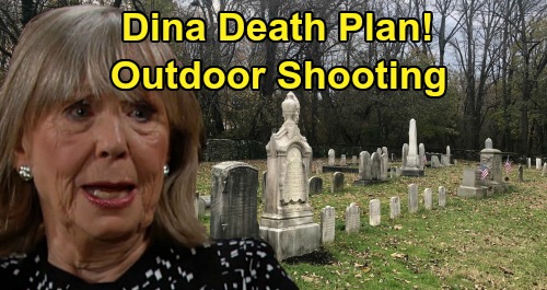 The Young and the Restless Spoilers: Dina Burial and Abbotts Graveside Grieving – Death Moves Forward With Outdoor Shooting Plan