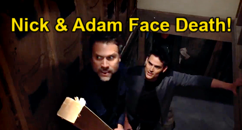 The Young and the Restless Spoilers Preview Week of May 3 Update: Nick & Adam Face Death – Tornado Shrinks Faith’s Survival Odds
