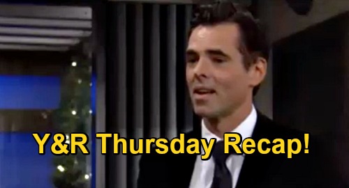The Young and the Restless Spoilers Recap: Thursday, December 3 – Chance & Abby Honeymoon Disaster – Billy & Lily Make Love – Summer & Kyle Movie Night