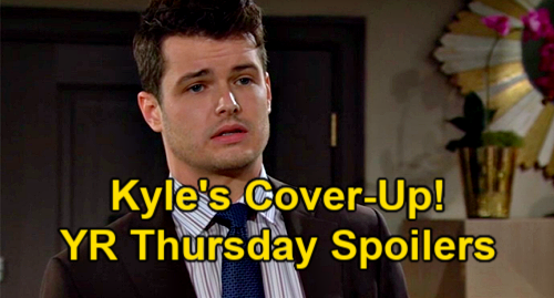 The Young and the Restless Spoilers: Thursday, March 11 – Kyle Dangerous Cover-Up – Ashland Power Trip – Cutthroat Pitch Battle