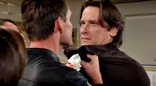 The Young and the Restless Thursday, April 16 Recap: Matt Knocks Adam Out – Sally’s Baby Confession Stuns Billy