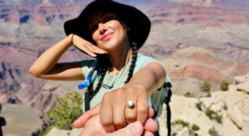 The Young and the Restless Zuleyka Silver Engagement Ring, Audra Charles