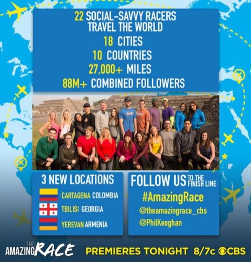 The Amazing Race Recap – Premiere : Recap Season 28 Episode 1 “I Should’ve Been a Boy Scout”