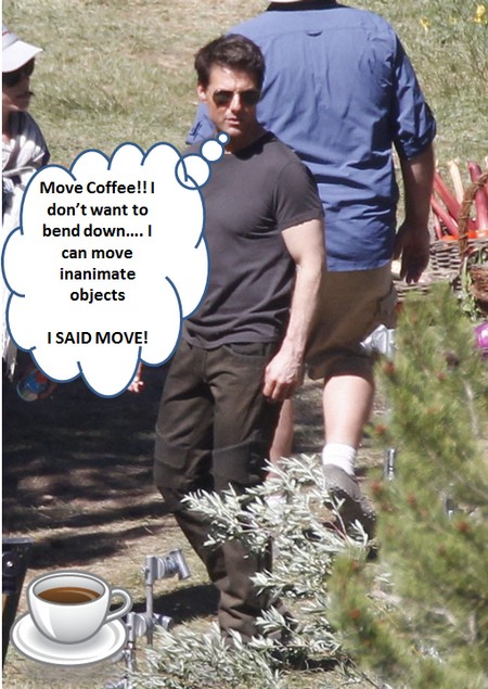Tom Cruise Can Move Inanimate Objects: Who Knew!