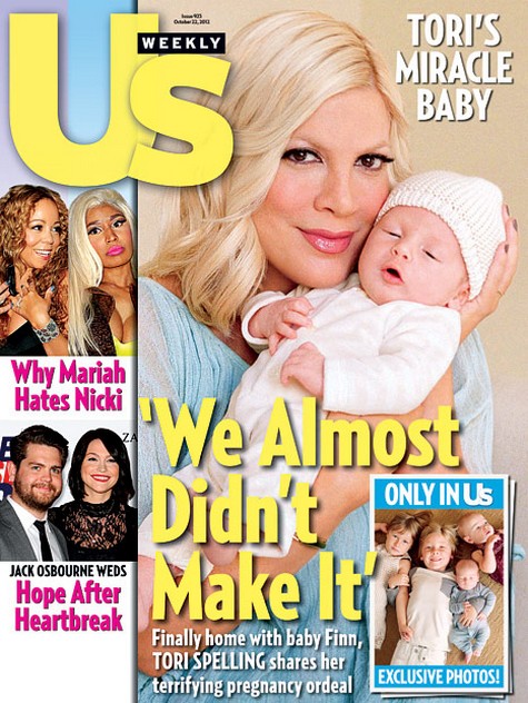 Tori Spelling Talks About Her Miracle Baby Finn, She Almost Died Giving Birth