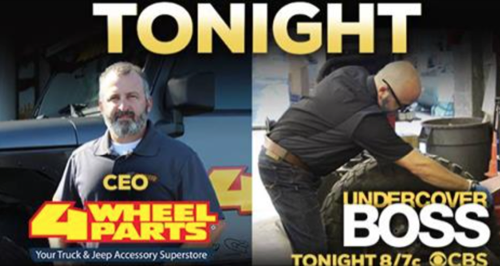 Undercover Boss Recap 2/5/16: Season 7 Episode 8 “4 Wheel Parts”