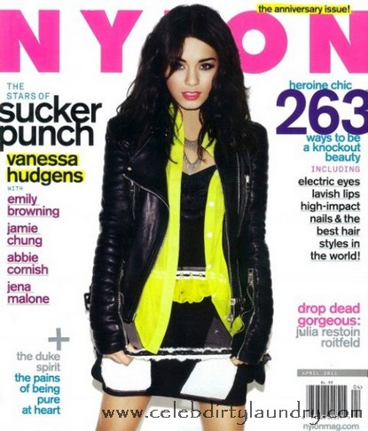 Vanessa Hudgens Covers April 2011 Nylon Magazine