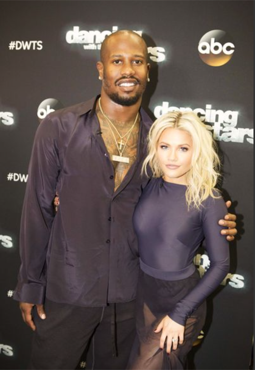 Von Miller Dancing With The Stars Viennese Waltz Video Season 22 Week 4 – 4/11/16 #DWTS22