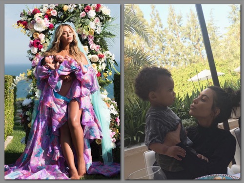Beyonce and Kim Kardashian Baby Battle: Which Name Is More Ridiculous, Sir Carter or Saint West?