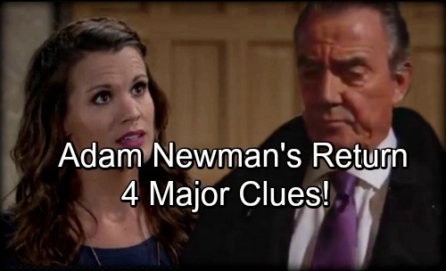 The Young and the Restless Spoilers: 4 Major Clues About Adam Newman’s Return – Check Out These Hot Hints