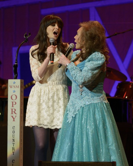 Zooey Deschanel: Channeling Her Loretta Lynn!