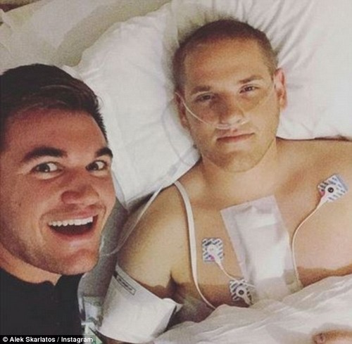 Emma Slater Breaks Alek Skarlatos’ Nose In DWTS Rehearsal – Train Hero Competes in Week 5 Competition Anyway!
