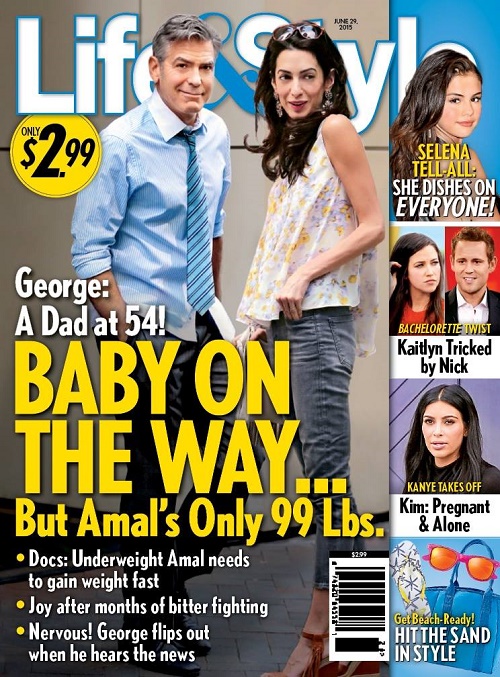 Amal Alamuddin Pregnant: Doctors Concerned George Clooney’s Wife Too Skinny – Clooney Going To Be A Father? (PHOTO)