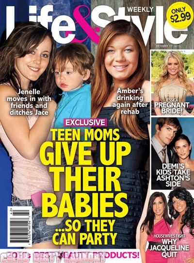 Life & Style Magazine: Teen Mom Amber Portwood Drinking After Rehab – Photo