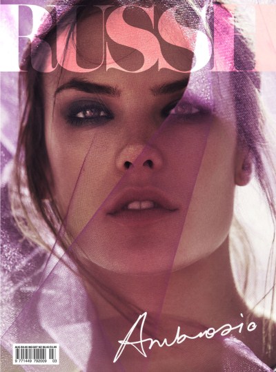 Alessandra Ambrosio Is Russh Cover Girl For August 2010