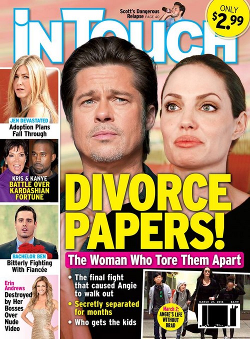 Angelina Jolie Divorce: Brad Pitt’s Relationship With Marion Cottilard Driving Angie Mad With Jealousy?