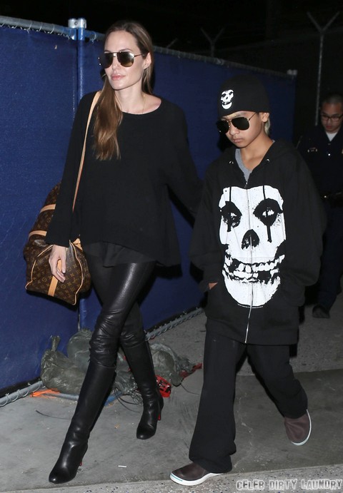 Angelina Jolie Lets 11-Year-Old Son Maddox Date