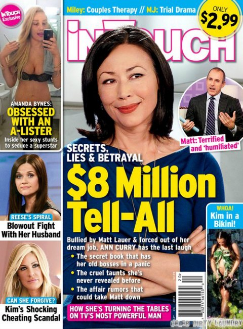 Ann Curry Writing $8 Million Tell All Book Against Matt Lauer & ‘Today’ (Photo)