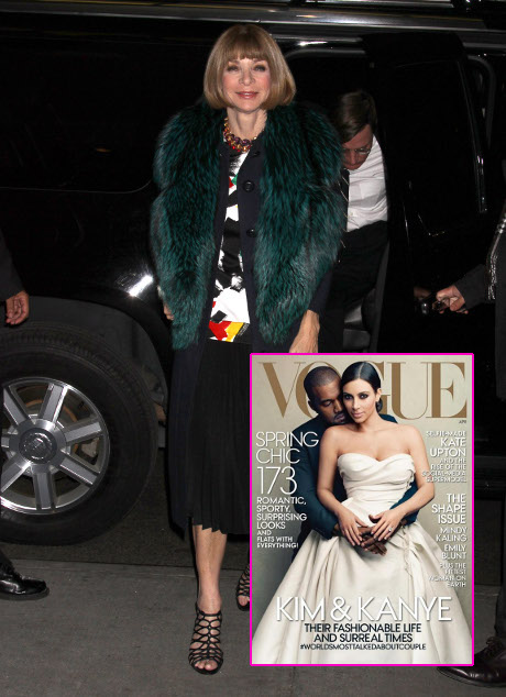 Anna Wintour Defends Kim Kardashian And Kanye West Vogue Cover: They Define Our Culture!