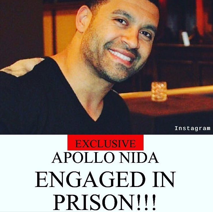 Apollo Nida Engaged to Arabian Beauty Sherien Almufti: Prison Wedding On The Way