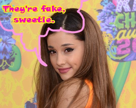Ariana Grande OnLine Photos Are Fake
