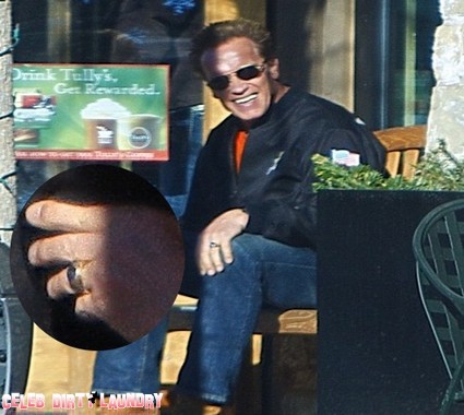 Arnold Schwarzenegger Seen Wearing Wedding Band Means Maria Shriver’s Taken Him Back