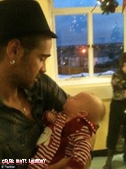 Colin Farrell Visits Sick Kids on Christmas Day – Without the Media