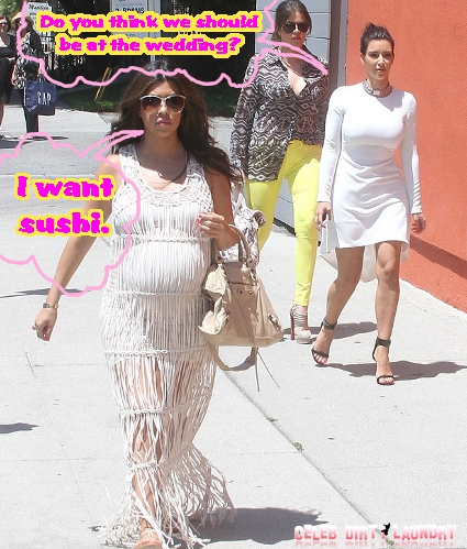 Khloe, Kim, and Kourtney Kardashian Ditch Step Brother Brandon Jenner On His Wedding Day