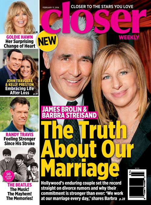 Barbra Streisand And James Brolin Reveal The Truth About Their Marriage