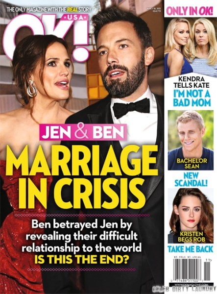 Ben Affleck & Jennifer Garner: A Marriage In Crisis? (Photo)