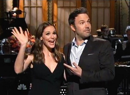 Ben Affleck and Jennifer Garner On Saturday Night Live: Can’t Even Pretend to Be In Love – Did He Make Her Do It? (Video)