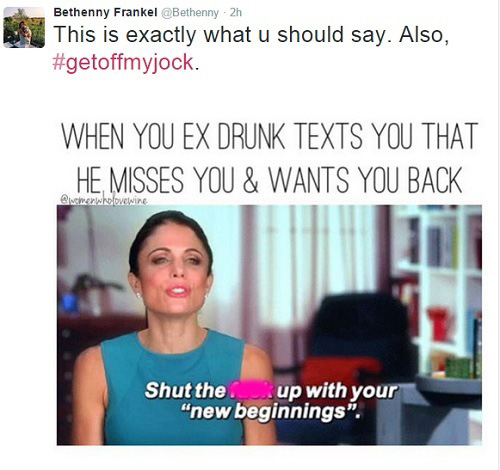 Jason Hoppy Drunk Dialing Bethenny Frankel Asking Her To Take Him Back